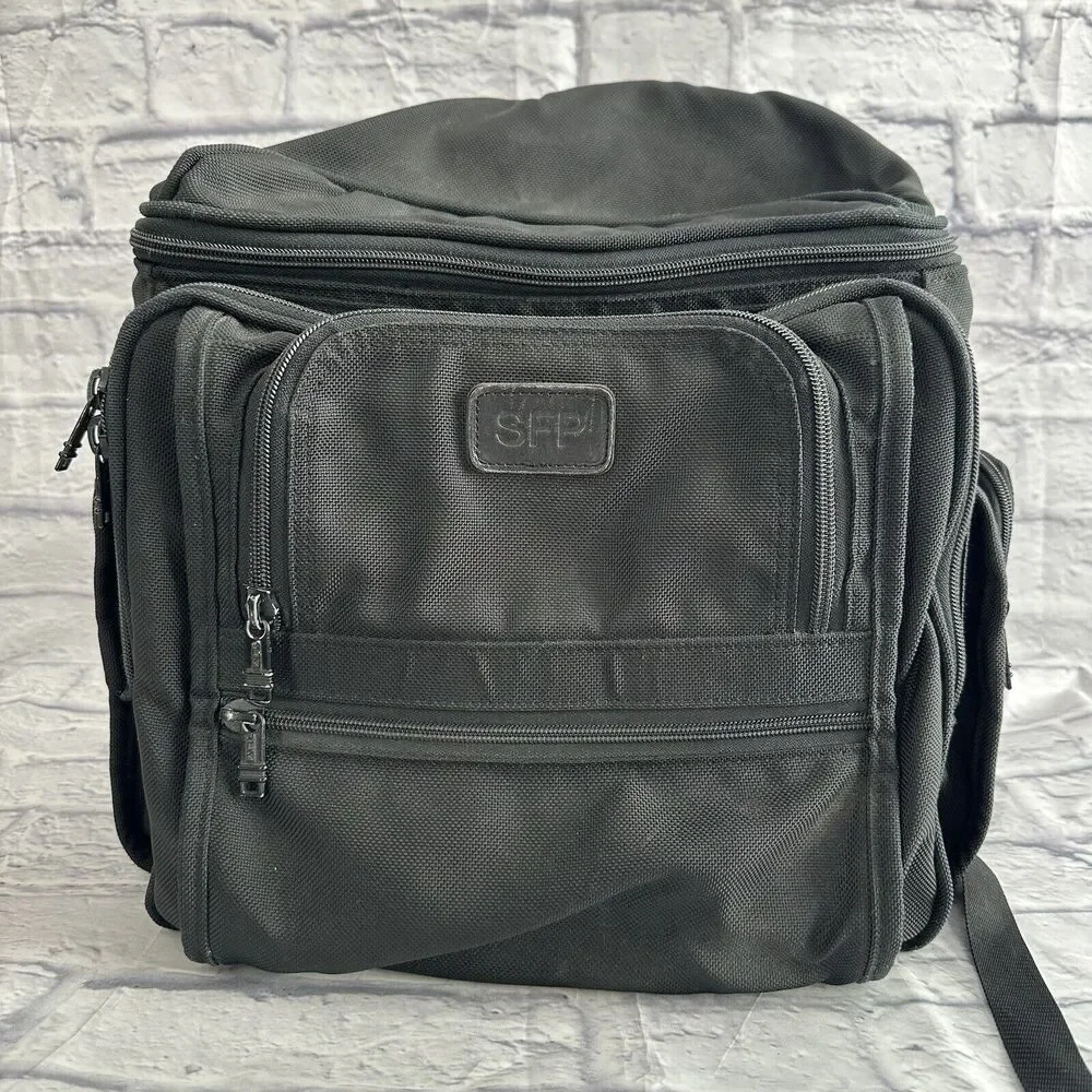 Tumi Alpha Ballistic Briefpack Nylon Canvas Laptop Organizer Briefcase Backpack